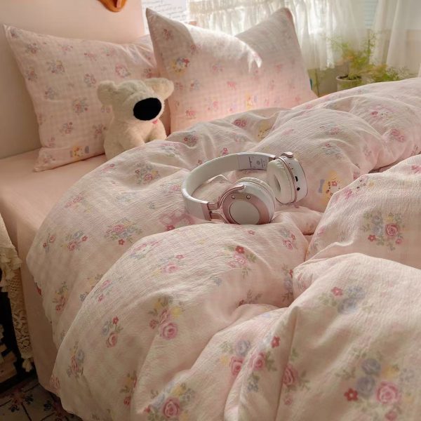professional grade luxury complete multiple sizes bed sheet sets 100% cotton home comfortable bedding sets