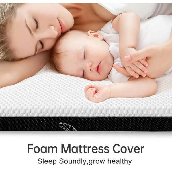 baby products supplier hypoallergenic quilted sleeping pad fitted bed sheet baby newborn crib mattress cover