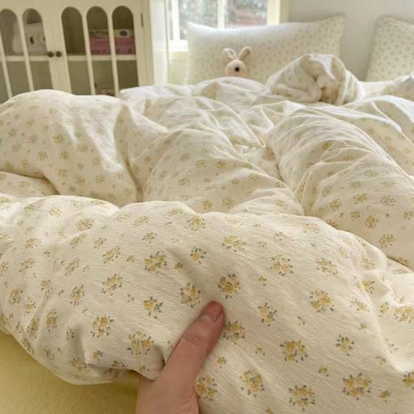 professional grade luxury complete multiple sizes bed sheet sets 100% cotton home comfortable bedding sets