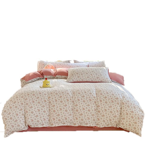 soft comfy bed sheets for all seasons breathable cooling hotel bedding for women, men, teens 4 pieces sheet set