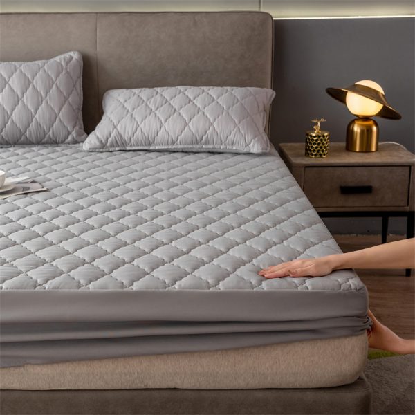wholesale online thickened water proof ultrasonic bed cover custom size mattress protective cover waterproof bed sheets